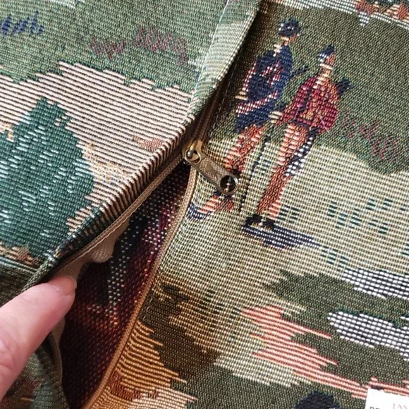 The Melrose Landmark Golf  Tapestry Custom Pillow Cover 16x16 - Picture 5 of 6